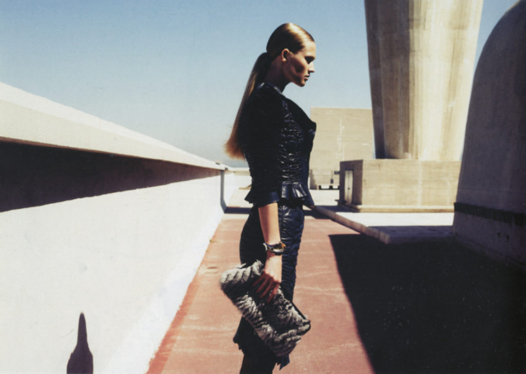 Toni Garrn ; Indlekofer & Knoepfel ; German Vogue ; korperkunst September 2009 ; #0905 ; caminante